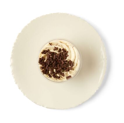 Tiramisu met chocolade en speculooscrumble