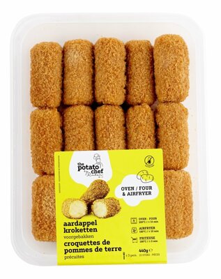 The Potato Chef verse voorgebakken aardappelkroketten