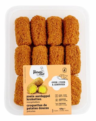 The Potato Chef zoete aardappelkroketten