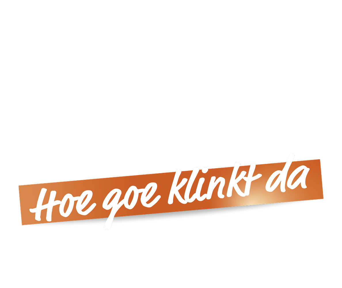 Kant-en-klare feesten. Hoe goe klinkt da